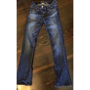 American Eagle skinny kick jeans